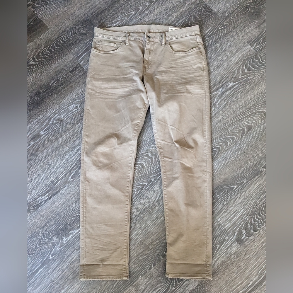 Todd Snyder slim fit stretch 5 pocket chino